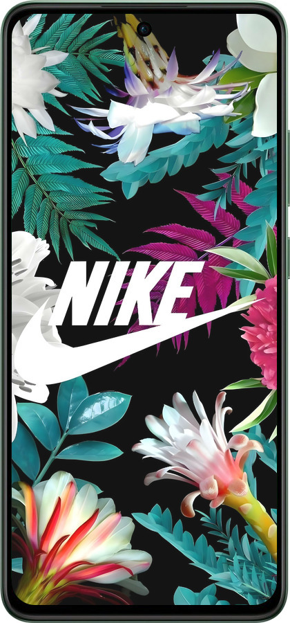 Силіконовий чехол Nike для Oppo Reno12 FS - 6378u-3867 изображение 