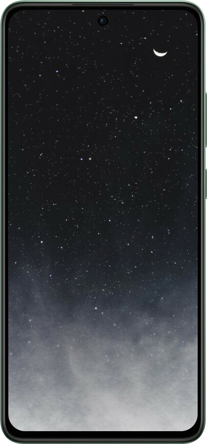 Силіконовий чехол Голубые облака, Голубая луна для Oppo Reno12 FS - 6396u-3867 изображение 