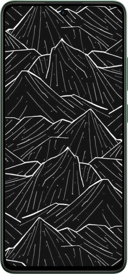 Силиконовый чехол С изображением Темных гор для Oppo Reno12 F 5G - 6489u-3771 изображение 