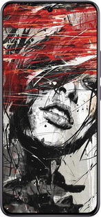 TPU чехол Лицо девушки для Oppo Reno12 Pro 5G - 1162b-3740 изображение 