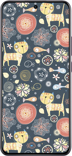 TPU чехол Котята v4 для Oppo Reno12 Pro 5G - 1224b-3740 изображение 