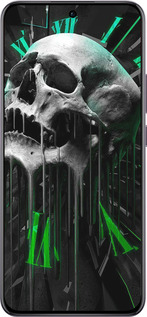 TPU чехол Череп-часы для Oppo Reno12 Pro 5G - 4100b-3740 изображение 