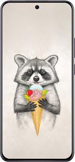 TPU чехол Енотик с мороженым для Oppo Reno12 Pro 5G - 4602b-3740 изображение 
