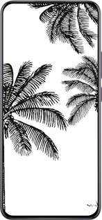 TPU чехол Пальмы1 для Oppo Reno12 Pro 5G - 4634b-3740 изображение 
