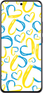 TPU чехол Сердца UA для Oppo Reno12 Pro 5G - 5292b-3740 изображение 