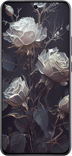 TPU чехол Розы 2 для Oppo Reno12 Pro 5G - 5550b-3740 изображение 