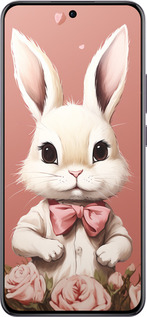 TPU чехол Зайчик для Oppo Reno12 Pro 5G - 5669b-3740 изображение 