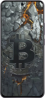 TPU чехол Раскаленный биткойн для Oppo Reno12 Pro 5G - 6091b-3740 изображение 