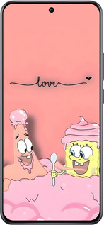 TPU чехол Спанч Боб для Oppo Reno12 Pro 5G - 6282b-3740 изображение 