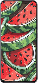 TPU чехол Арбуз для Oppo Reno12 Pro 5G - 6315b-3740 изображение 