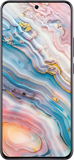TPU чехол Мрамор красивый для Oppo Reno12 Pro 5G - 6376b-3740 изображение 