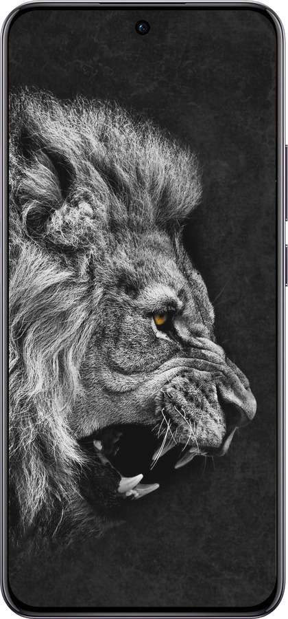TPU чехол Лев для Oppo Reno12 Pro 5G - 1080b-3740 изображение 