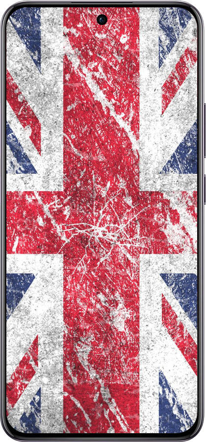 TPU чехол Флаг Великобритании 1 для Oppo Reno12 Pro 5G - 386b-3740 изображение 