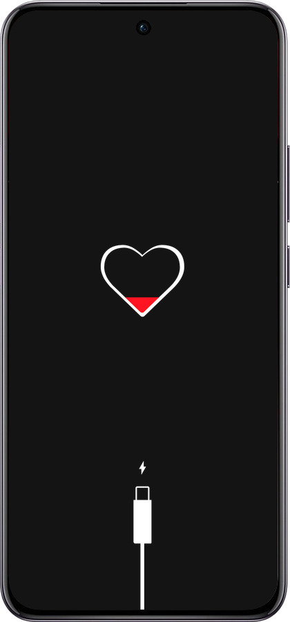 TPU чехол Подзарядка сердца для Oppo Reno12 Pro 5G - 4274b-3740 изображение 