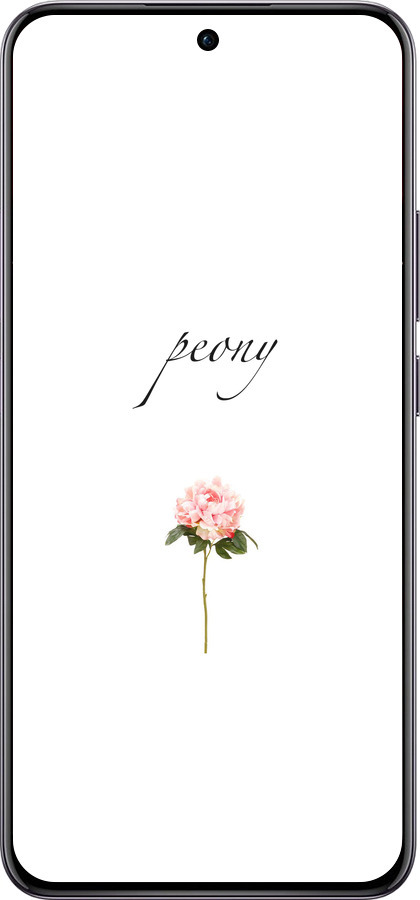 TPU чехол Пион для Oppo Reno12 Pro 5G - 4366b-3740 изображение 