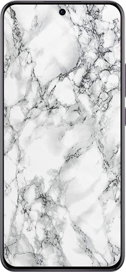 TPU чехол Мрамор белый для Oppo Reno12 Pro 5G - 4480b-3740 изображение 