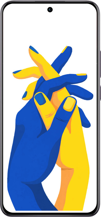 TPU чехол Stand With Ukraine для Oppo Reno12 Pro 5G - 5255b-3740 изображение 