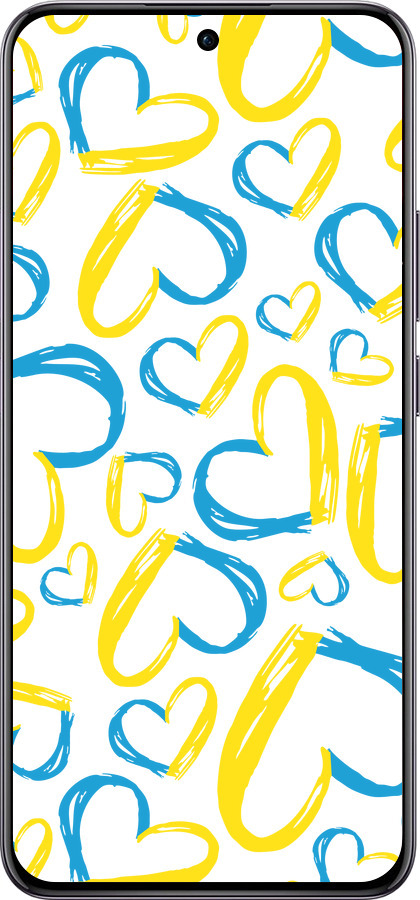 TPU чехол Сердца UA для Oppo Reno12 Pro 5G - 5292b-3740 изображение 