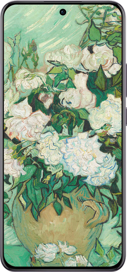 TPU чехол Винсент Ван Гог. Ваза с розами для Oppo Reno12 Pro 5G - 5543b-3740 изображение 