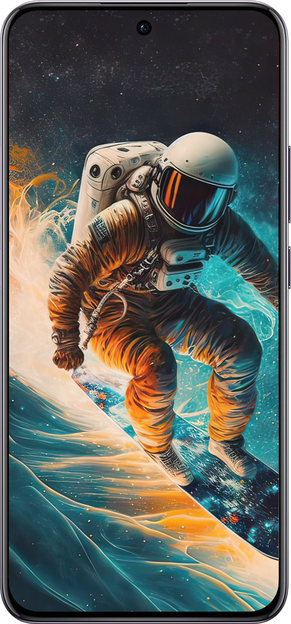 TPU чехол Сноубордист для Oppo Reno12 Pro 5G - 5604b-3740 изображение 