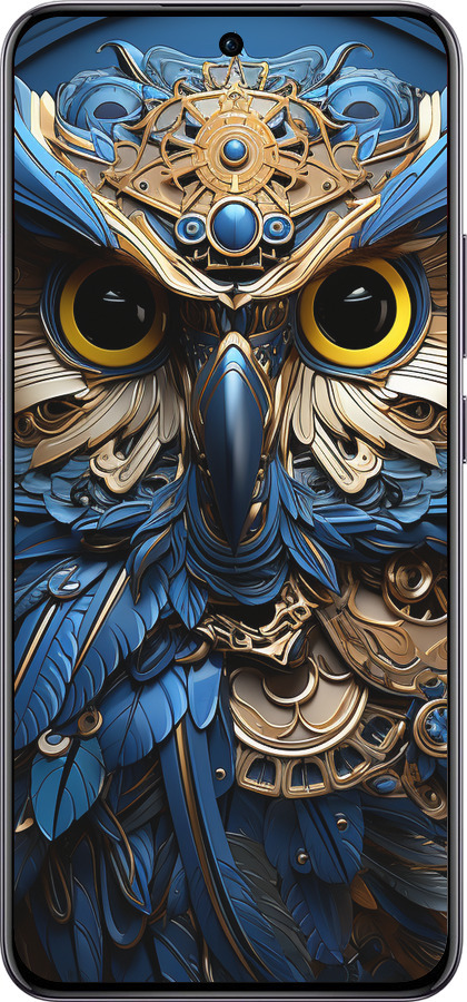 TPU чехол Сова v2 для Oppo Reno12 Pro 5G - 5649b-3740 изображение 