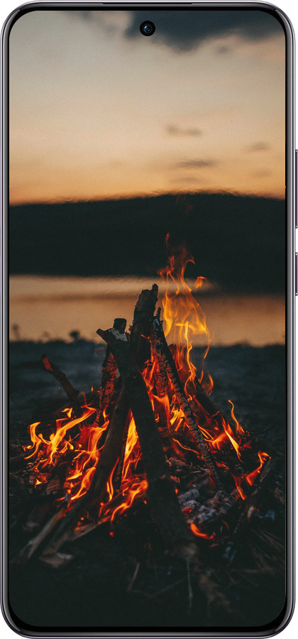 TPU чехол Огонь для Oppo Reno12 Pro 5G - 6021b-3740 изображение 