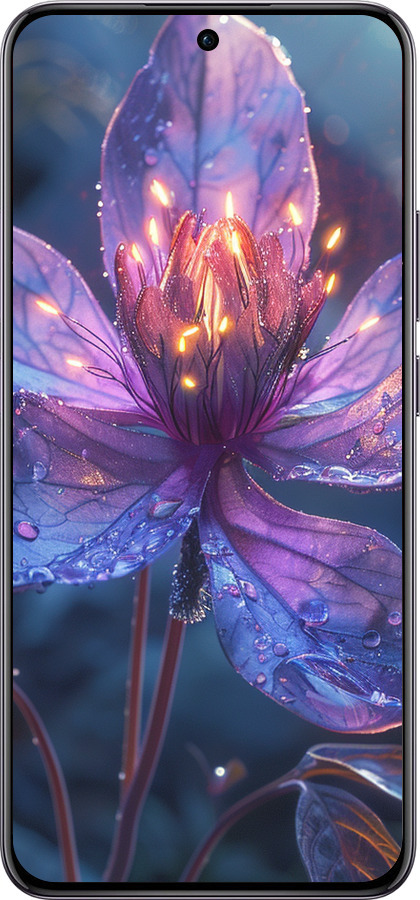 TPU чехол Магический цветок для Oppo Reno12 Pro 5G - 6038b-3740 изображение 