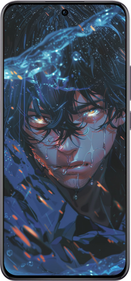 TPU чехол Satoru Gojou для Oppo Reno12 Pro 5G - 6128b-3740 изображение 