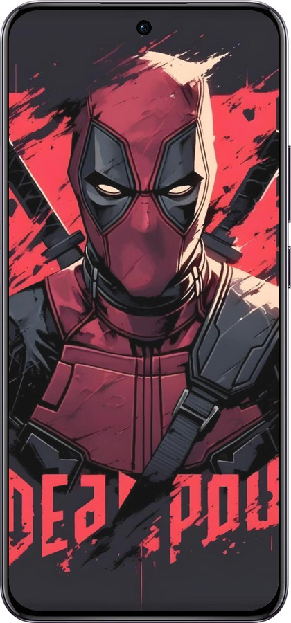 TPU чехол Дедпул для Oppo Reno12 Pro 5G - 6293b-3740 изображение 