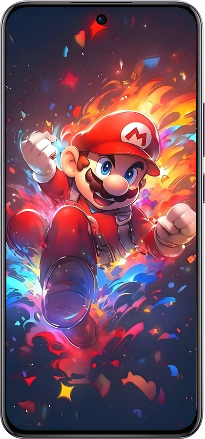 TPU чехол Супер Марио для Oppo Reno12 Pro 5G - 6342b-3740 изображение 