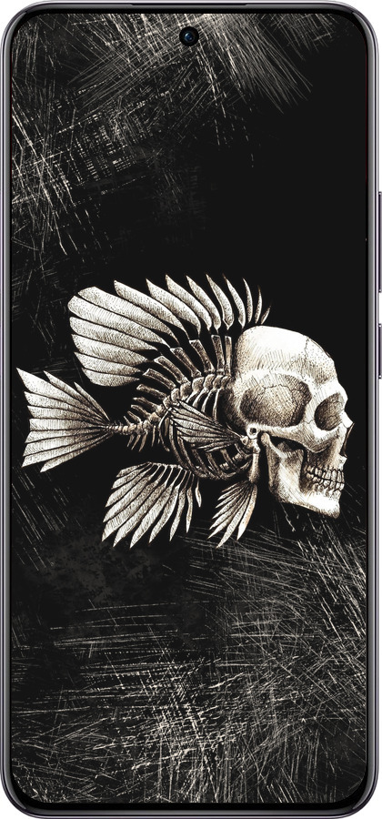 TPU чехол Рыбо-человек для Oppo Reno12 Pro 5G - 683b-3740 изображение 