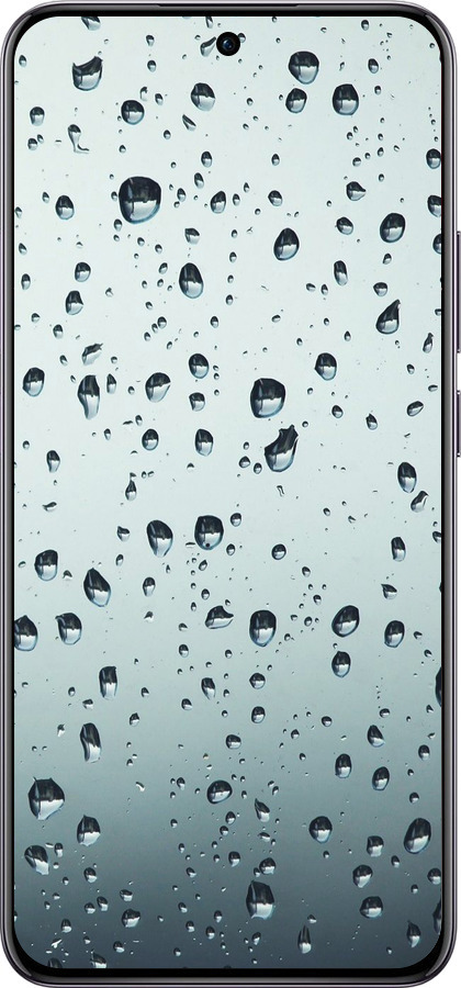 TPU чехол Стекло в каплях для Oppo Reno12 Pro 5G - 848b-3740 изображение 