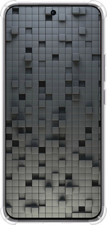 Силикон с усиленными углами чехол Кубики для Oppo Reno12 Pro 5G - 1061sp-3740 изображение 