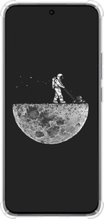 Силикон с усиленными углами чехол Moon in dark для Oppo Reno12 Pro 5G - 4176sp-3740 изображение 