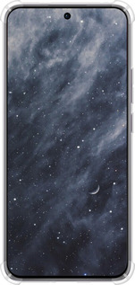 Силикон с усиленными углами чехол Голубые облака, Голубая луна для Oppo Reno12 Pro 5G - 6398sp-3740 изображение 
