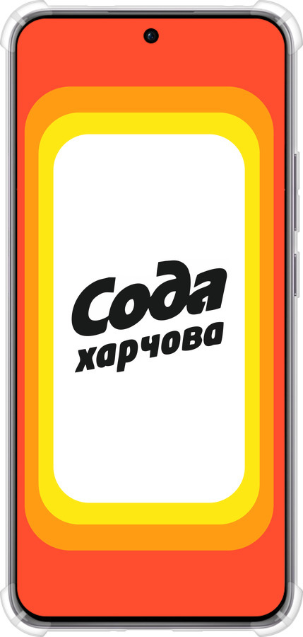 Силіконовий протиударний с посиленими кутами чехол Сода UA для Oppo Reno12 Pro 5G - 5639sp-3740 изображение 
