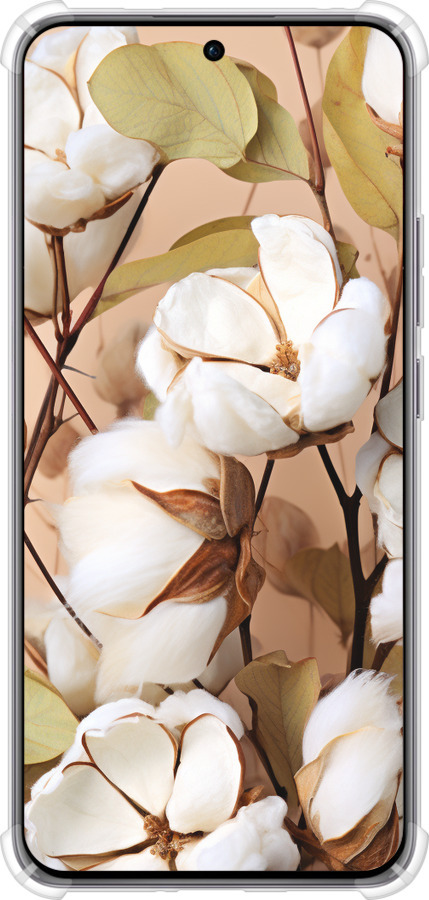 Силіконовий протиударний с посиленими кутами чехол Бавовна для Oppo Reno12 Pro 5G - 5665sp-3740 изображение 