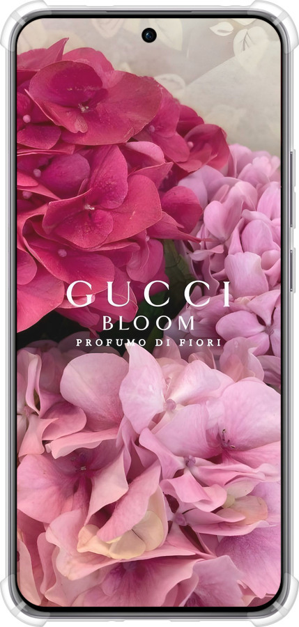 Силикон с усиленными углами чехол Гучи для Oppo Reno12 Pro 5G - 6341sp-3740 изображение 