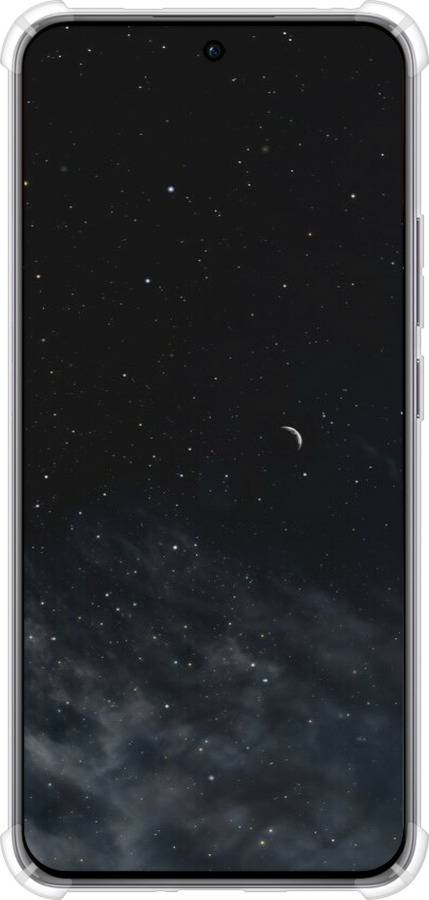 Силикон с усиленными углами чехол Ночное небо для Oppo Reno12 Pro 5G - 6451sp-3740 изображение 