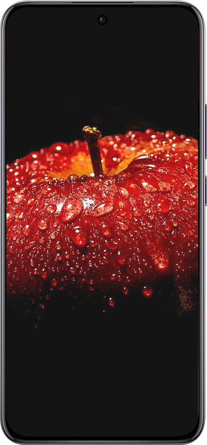 Силиконовый чехол Яблоко для Oppo Reno12 Pro 5G - 6022u-3740 изображение 