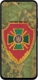 Силиконовый чехол Пограничная служба Украины для Oppo Reno13 5G - 1091u-3944 изображение 