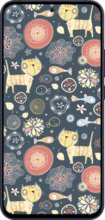 Силиконовый чехол Котята v4 для Oppo Reno13 5G - 1224u-3944 изображение 