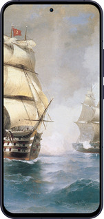 Силиконовый чехол Айвазовский. Корабли для Oppo Reno13 5G - 160u-3944 изображение 