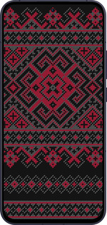 Силиконовый чехол Вышиванка 52 для Oppo Reno13 5G - 1763u-3944 изображение 