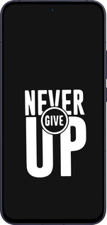 Силиконовый чехол Никогда не сдавайся для Oppo Reno13 5G - 4572u-3944 изображение 