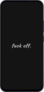 Силиконовый чехол Fuck off для Oppo Reno13 5G - 4731u-3944 изображение 