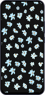 Силиконовый чехол Цветочный для Oppo Reno13 5G - 4900u-3944 изображение 