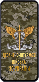 Силиконовый чехол ДШВ ЗСУ для Oppo Reno13 5G - 5303u-3944 изображение 