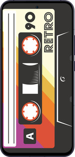 Силиконовый чехол Кассета с90 v4 для Oppo Reno13 5G - 5532u-3944 изображение 