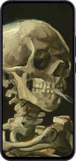 Силиконовый чехол Винсент Ван Гог. Череп для Oppo Reno13 5G - 5544u-3944 изображение 